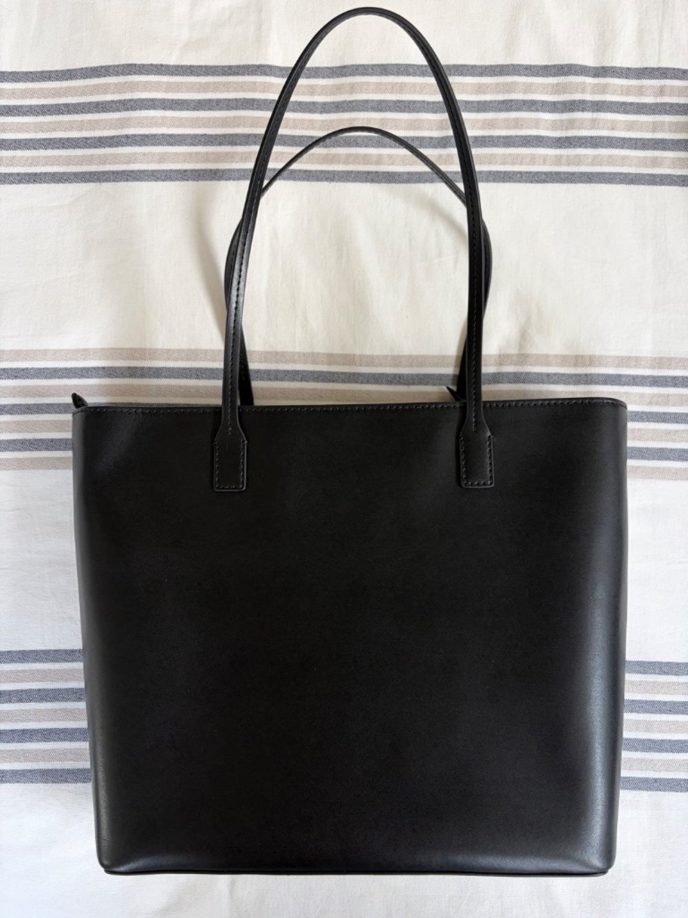 Kate Spade Felicity Street Karla Black Flower Dangle Tote - Picture 3 of 10